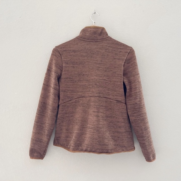 Kuhl Ascendyr Sweater Quarter Zip Pullover Fleece Casual Hiking Camping Brown S - Picture 5 of 15